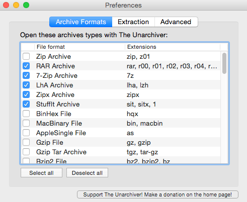 rar and zip software for mac